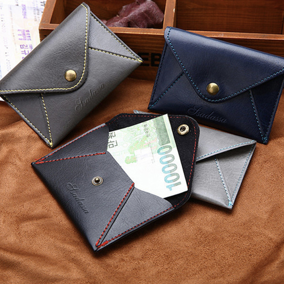 PU Leather Card Holder